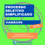 PROCESSO SELETIVO 02/2020 MUNICÍPIO DE VIAMÃO/RS